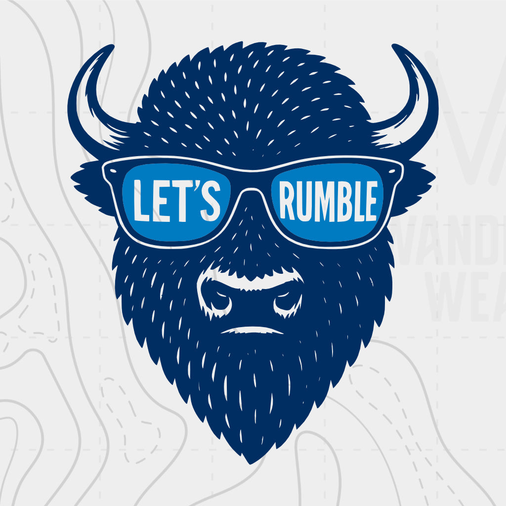 Let’s Rumble Bison Hoodie | Oklahoma City Basketball