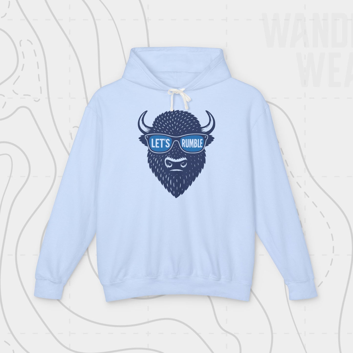Let’s Rumble Bison Hoodie | Oklahoma City Basketball