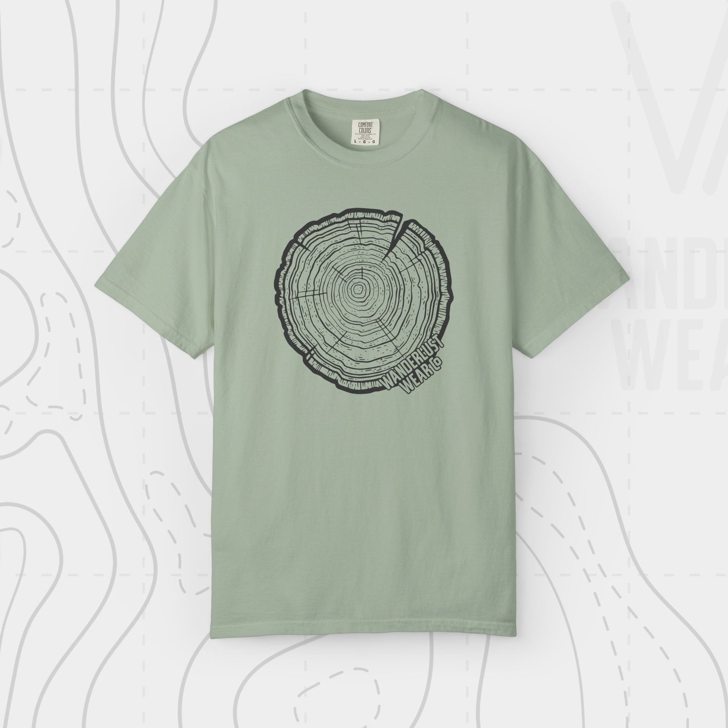 Tree Rings Tee | WanderlustWear.Co