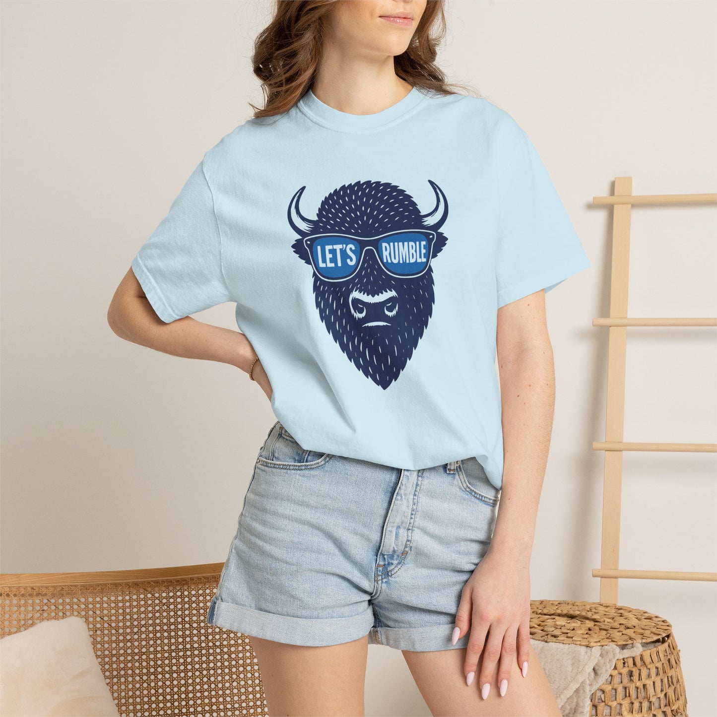 Let’s Rumble Bison Tee | Oklahoma City Basketball