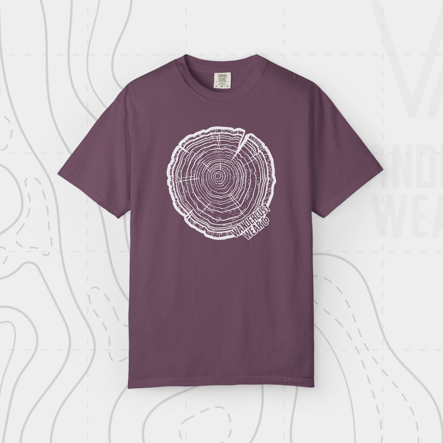 Tree Rings Tee | WanderlustWear.Co