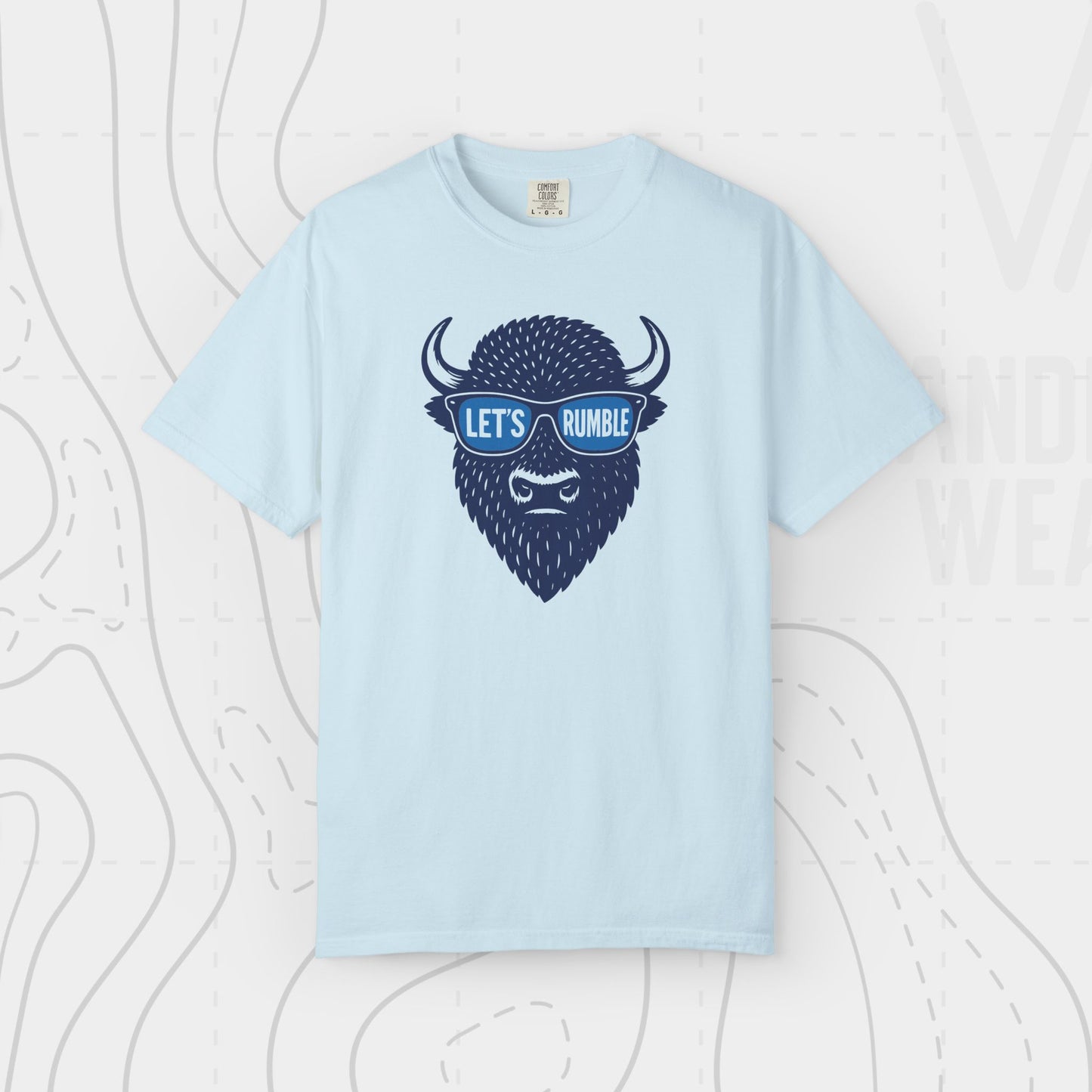 Let’s Rumble Bison Tee | Oklahoma City Basketball