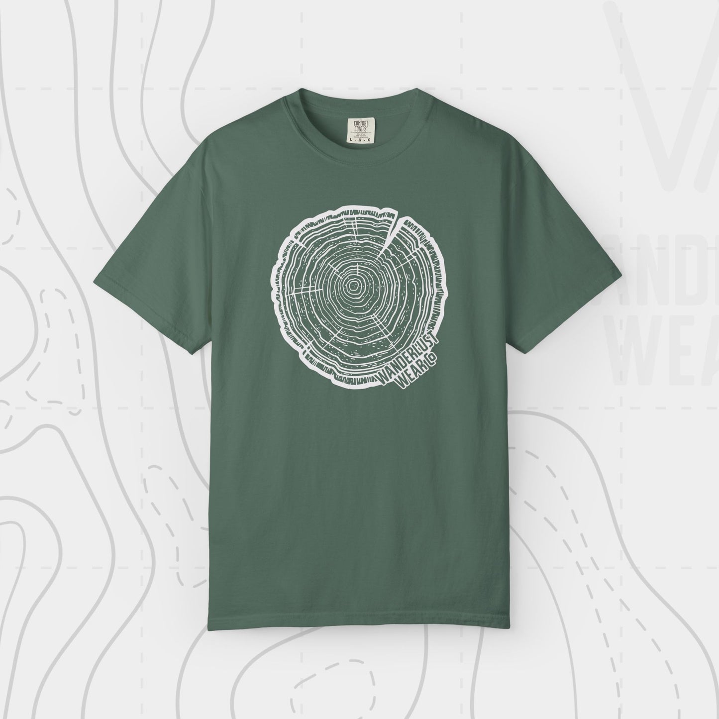 Tree Rings Tee | WanderlustWear.Co