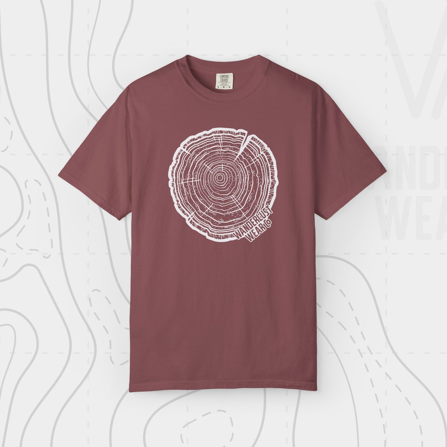 Tree Rings Tee | WanderlustWear.Co