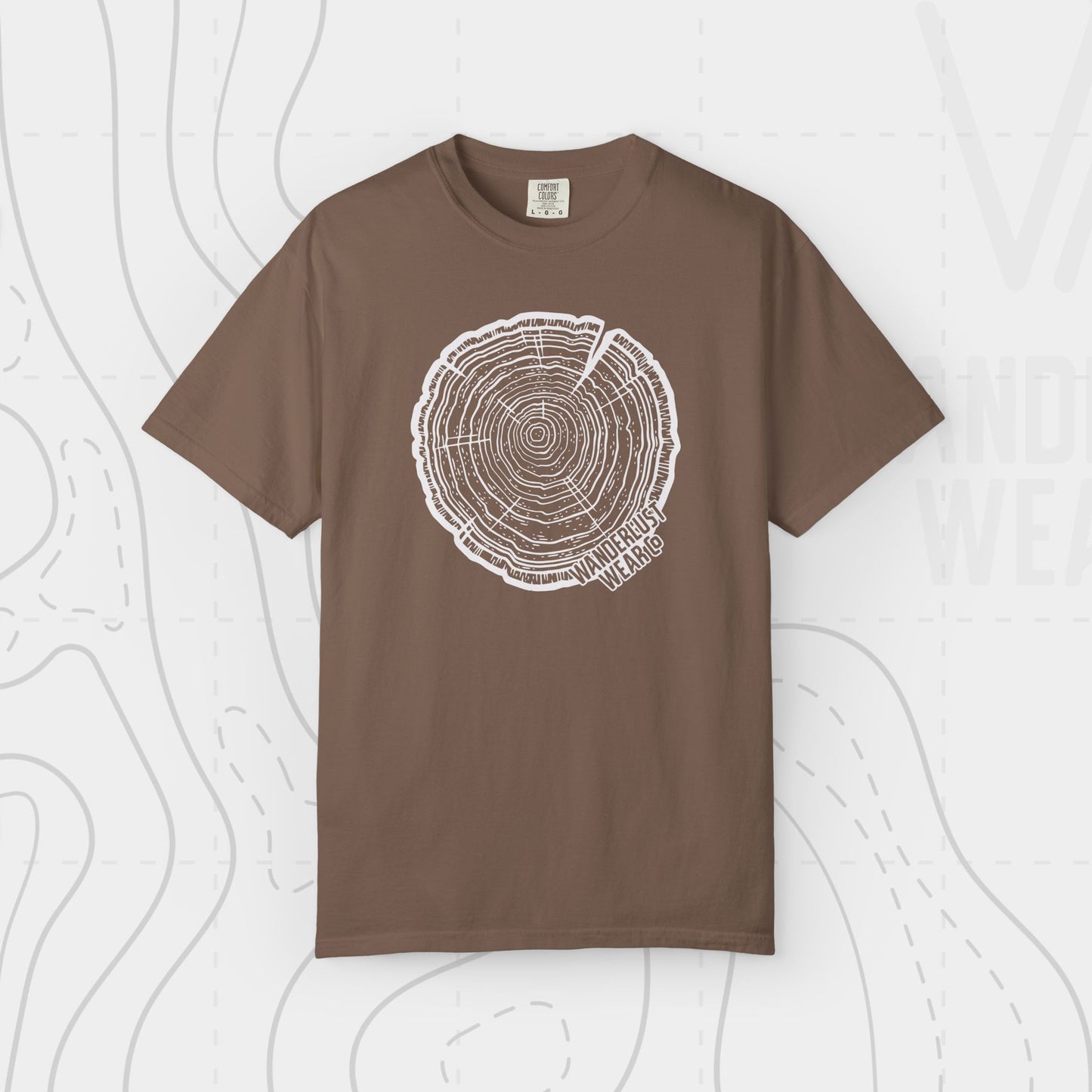 Tree Rings Tee | WanderlustWear.Co