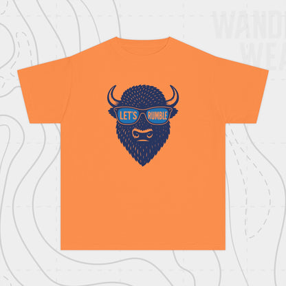 Let’s Rumble Bison Tee Youth | Oklahoma City Basketball
