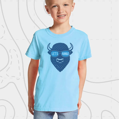 Let’s Rumble Bison Tee Youth | Oklahoma City Basketball