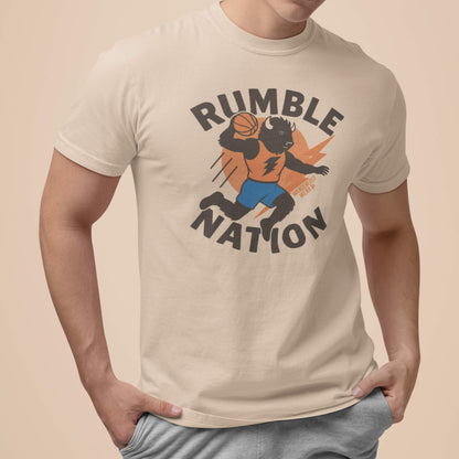 Rumble Nation Basketball Tee | Oklahoma City