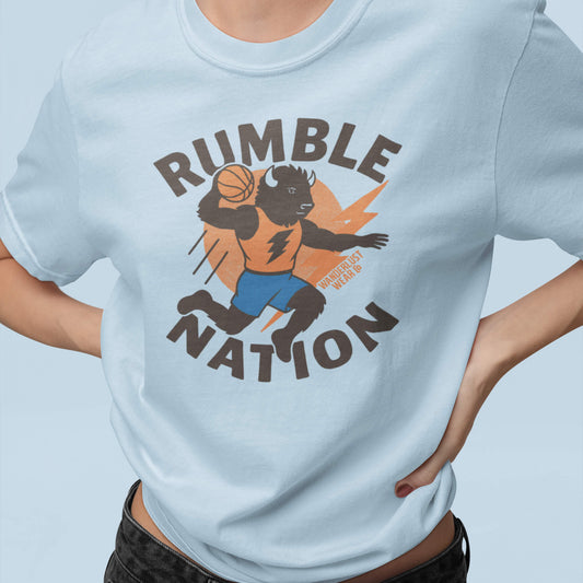Rumble Nation Basketball Tee | Oklahoma City