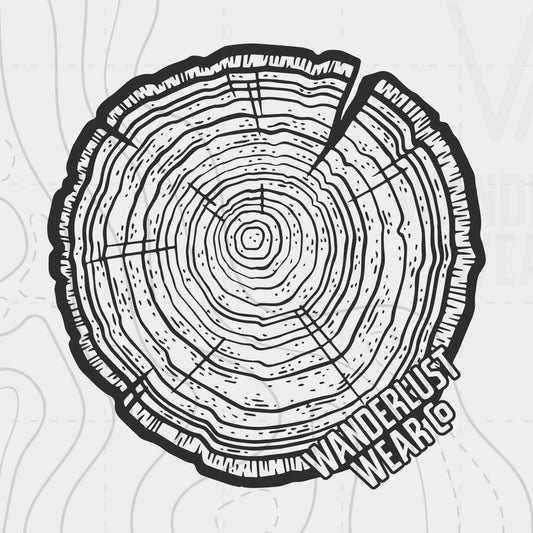 Tree Rings Tee | WanderlustWear.Co